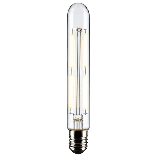 4 Watt T6.5 LED, Clear, Intermediate Base, 3000K, 400 Lumens, 120 Volt